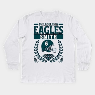 Philadelphia Eagles Smith 6 Edition 2 Kids Long Sleeve T-Shirt